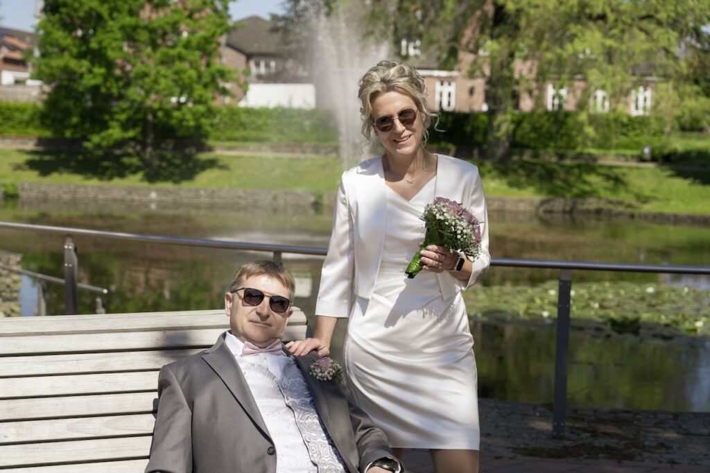 Braut und Bräutigam - Hörn Huus Schönkirchen - Hochzeitsfotograf Probstei